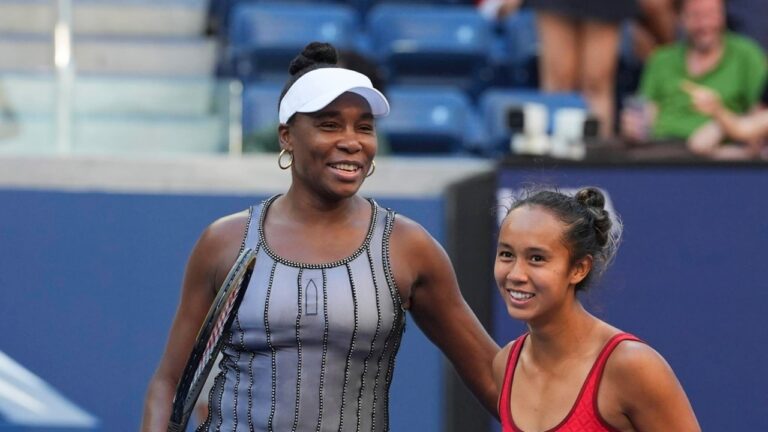 Venus e Fernandez continuam a brilhar e já estão nas quartas de final do US Open