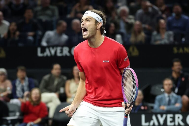 Mundo-Europa, 7-3: Fritz arrasa Alcaraz com uma das melhores exibições da carreira