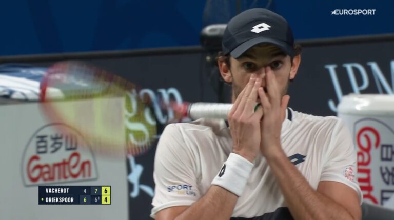 Vacherot faz história em Xangai no “melhor dia da sua vida”