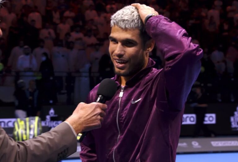 Carlos Alcaraz: «Estamos aqui para entreter as pessoas e deixá-las felizes»