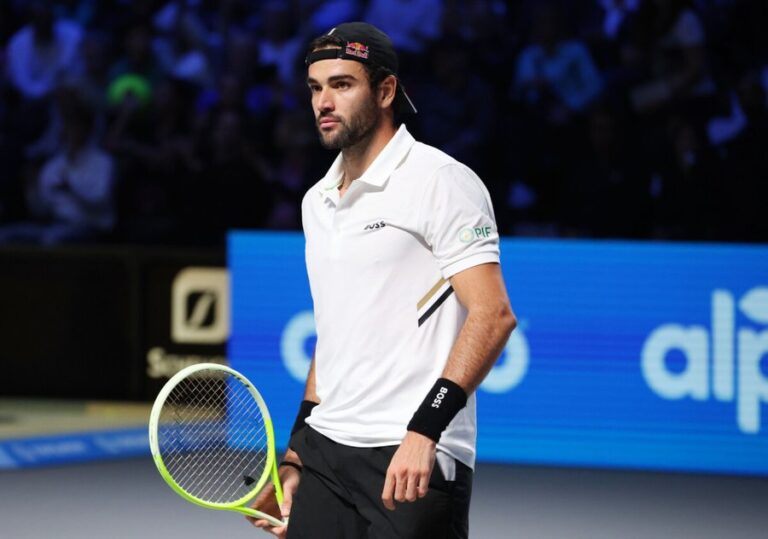 Berrettini sai de Viena satisfeito: «O espírito é o certo, vejo bons sinais»