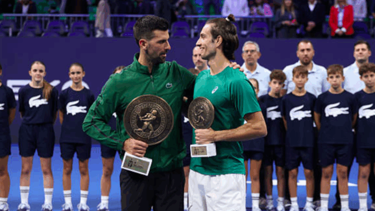 Musetti explica o momento em que Djokovic lhe disse que não ia a Turim