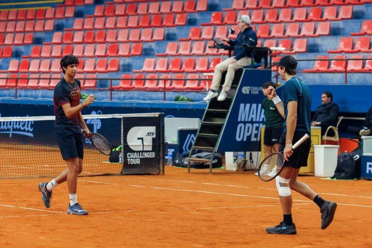 Tiago Pereira arrasa e marca presença na final de pares do Maia Open