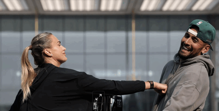 Kyrgios admite nervosismo antes da “Batalha dos Sexos” com Sabalenka