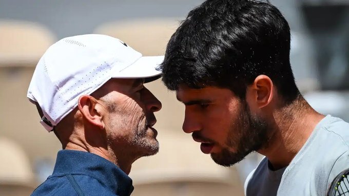 A mensagem de Samuel López após a primeira semana de treinos como treinador principal de Alcaraz