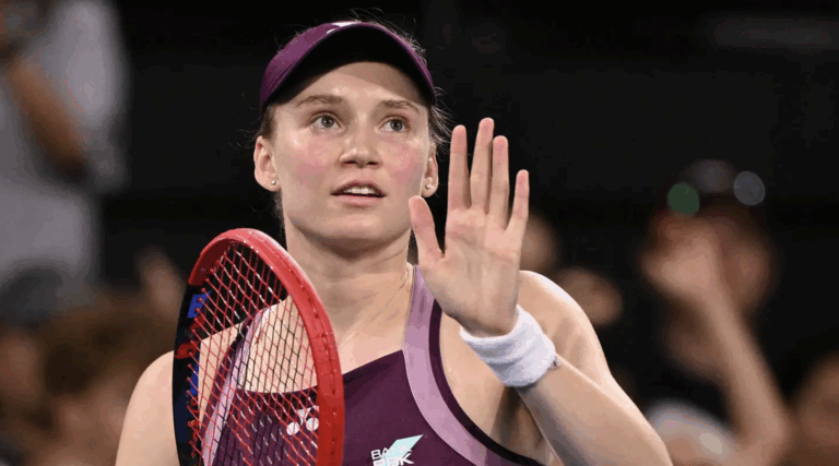 Elena Rybakina explica por que razão é tão difícil vencer em Indian Wells.