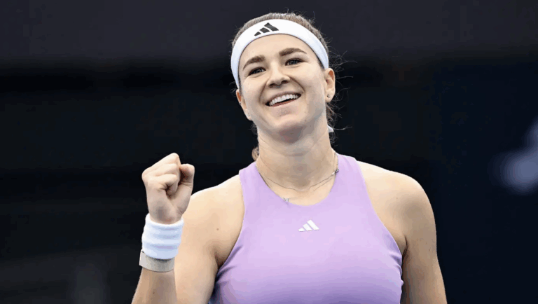 Muchova acaba com a série de vitórias de Rybakina e avança em Brisbane