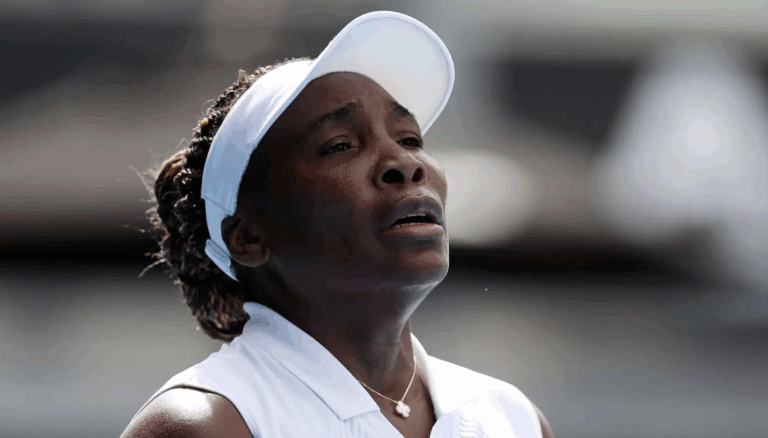 Venus Williams não passa da primeira ronda no WTA de Hobart