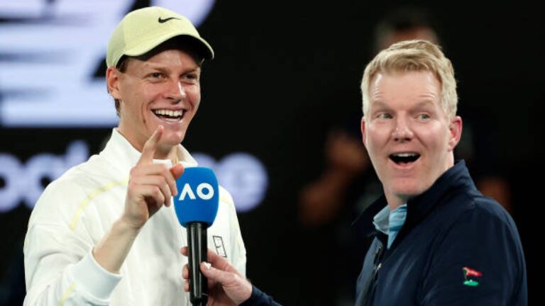 Courier rende-se a Sinner: «É difícil imaginá-lo a passar por dificuldades»