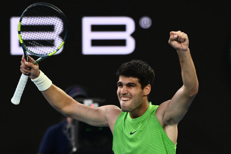 Alcaraz é o sétimo jogador da história a chegar a quatro finais seguidas em Grand Slams