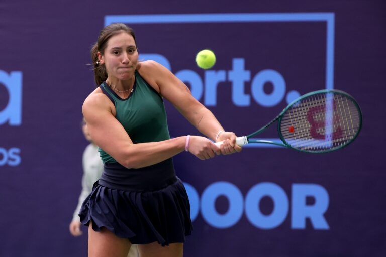 Francisca Jorge luta muito mas cai nos quartos de final do WTA 125 de Oeiras