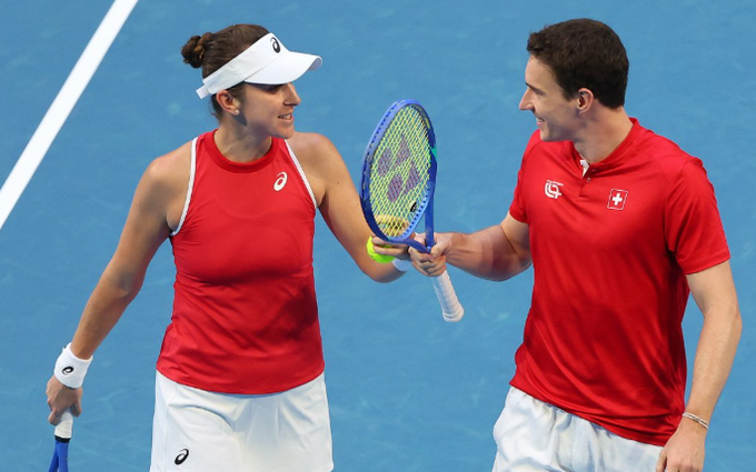 Bencic e Paul surpreendem nos pares, Suíça bate Itália e segue para os ‘quartos’ da United Cup