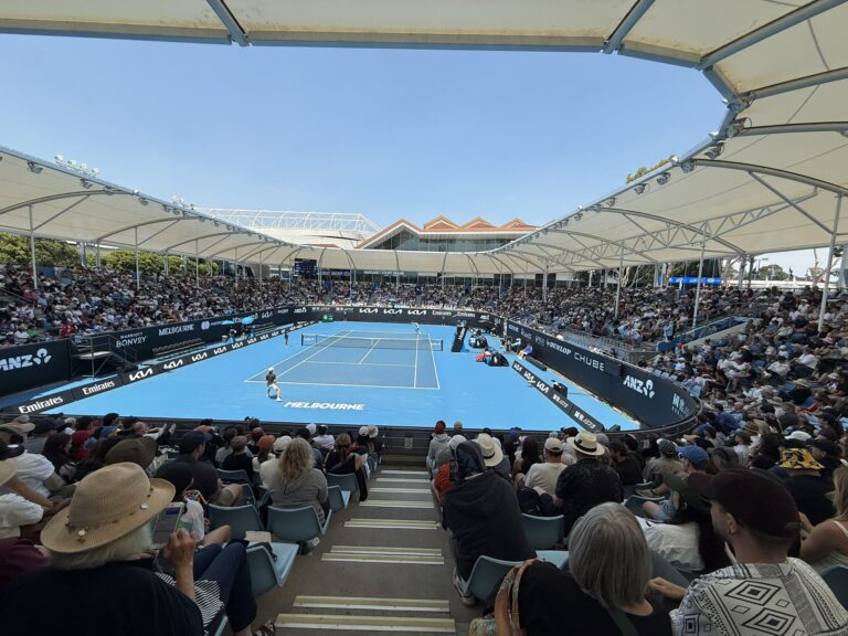 O impressionante recorde de espetadores no primeiro dia do qualifying do Australian Open