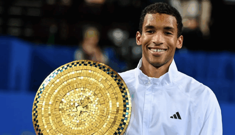 O dado que coroa Auger-Aliassime como o rei dos hard courts indoor