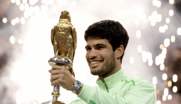 Final de Doha ganha por Alcaraz foi uma das mais rápidas… da história do ATP Tour