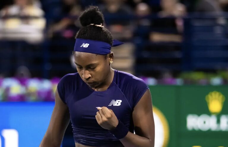 Gauff arrasa Eala rumo às meias-finais no Dubai pela segunda vez