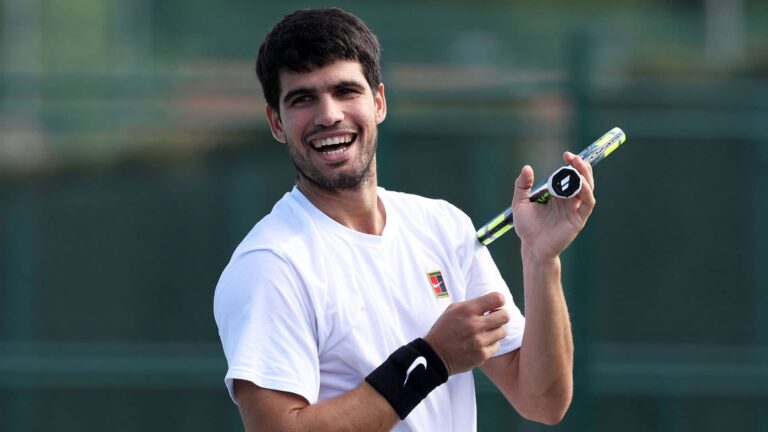 Alcaraz escolhe o melhor amorti do circuito… e não é o dele