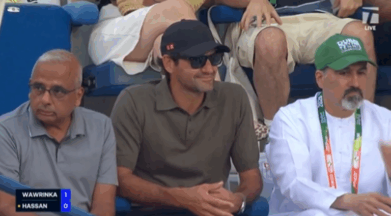 Hassan perdeu com Wawrinka mas ficou eufórico por conhecer Federer: «Não vou lavar a mão»