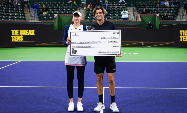 Indian Wells vai voltar a ter torneio de pares mistos com muitas estrelas