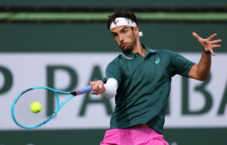 Musetti desvaloriza derrota no regresso em Indian Wells: «Não tinha nenhuma expetativa»