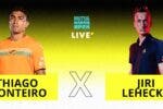 [AO VIVO] Acompanhe Thiago Monteiro x Lehecka em Madrid em tempo real