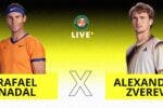 [AO VIVO] Acompanhe Nadal x Zverev em Roland Garros em tempo real