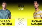 [AO VIVO] Acompanhe Thiago Monteiro x Gasquet em Metz em tempo real