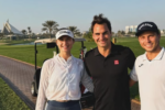 Top 40 jogou golfe com Federer: «Está a melhorar muito, a sua motivação é ganhar ao Nadal»